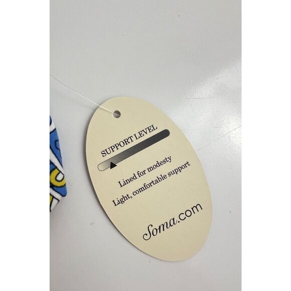 Soma Scarf Hem Chemise Blue Paisley Nightgown Enbliss Size XXL NWT - Picture 11 of 12